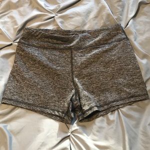 Heather Grey spandex shorts